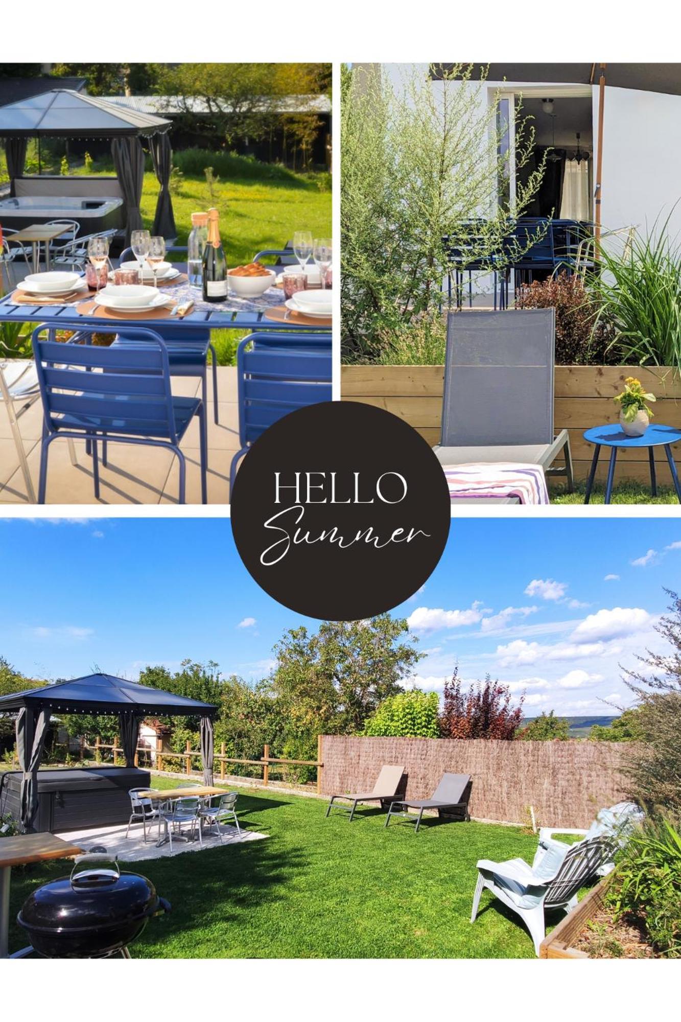 Le Cemarose: Spa, Jardin, Terrasse Et Jolie Vue Au Coeur D'Épernay Zewnętrze zdjęcie