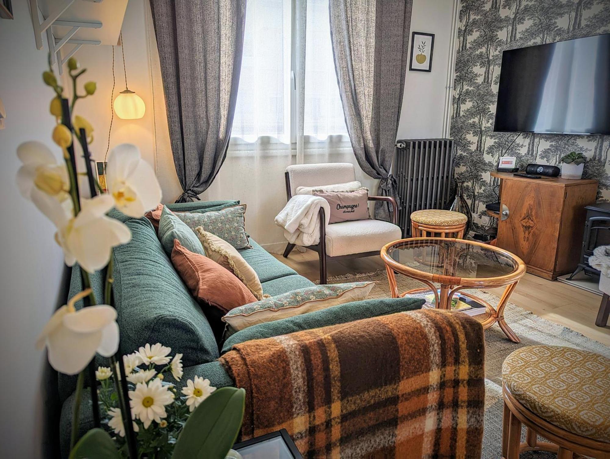 Le Cemarose: Spa, Jardin, Terrasse Et Jolie Vue Au Coeur D'Épernay Zewnętrze zdjęcie