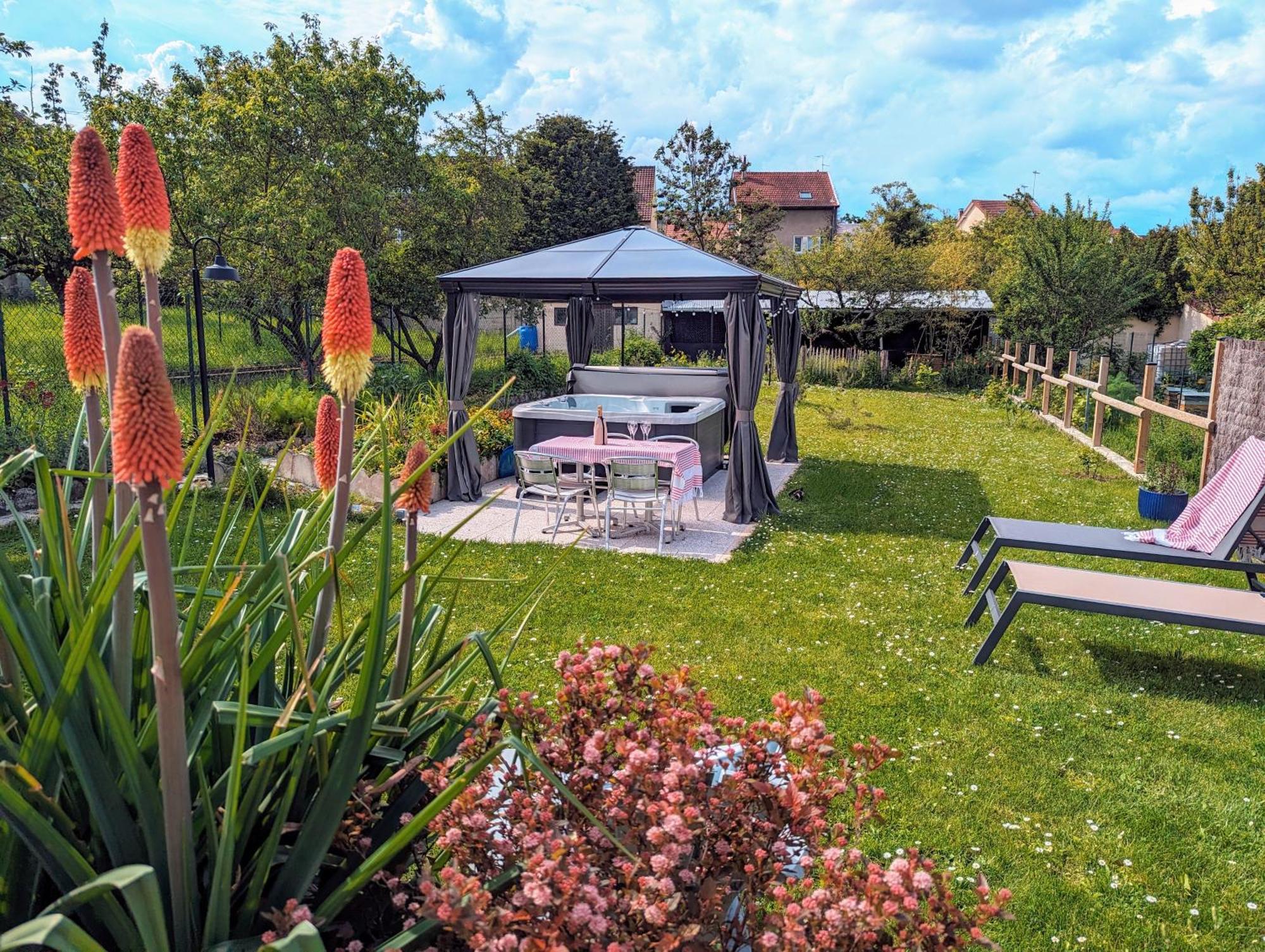 Le Cemarose: Spa, Jardin, Terrasse Et Jolie Vue Au Coeur D'Épernay Zewnętrze zdjęcie