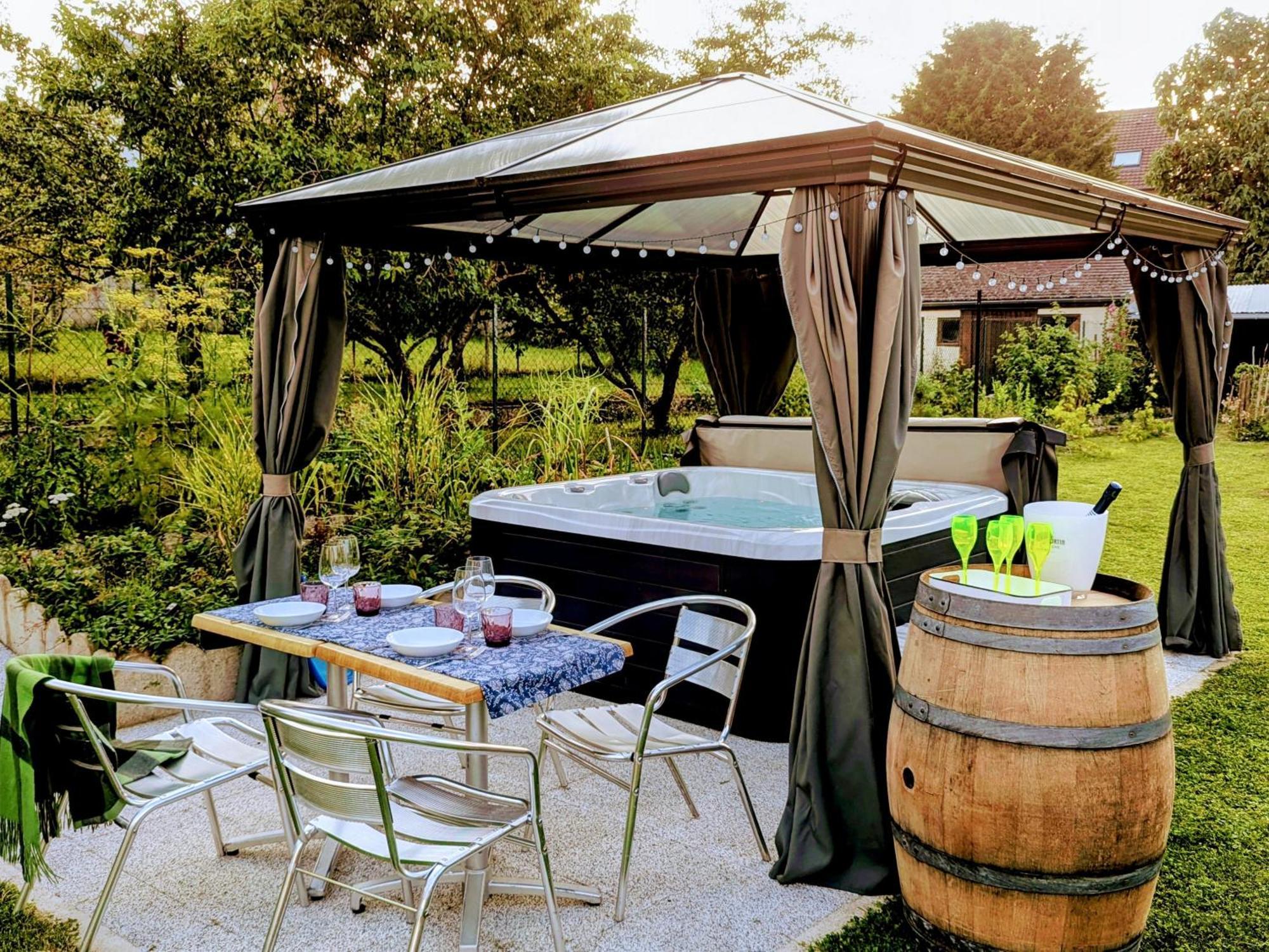 Le Cemarose: Spa, Jardin, Terrasse Et Jolie Vue Au Coeur D'Épernay Zewnętrze zdjęcie